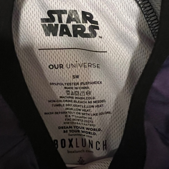 Star Wars Darth Maul Motocross Jersey - BoxLunch Exclusive size s/m - Picture 2 of 4